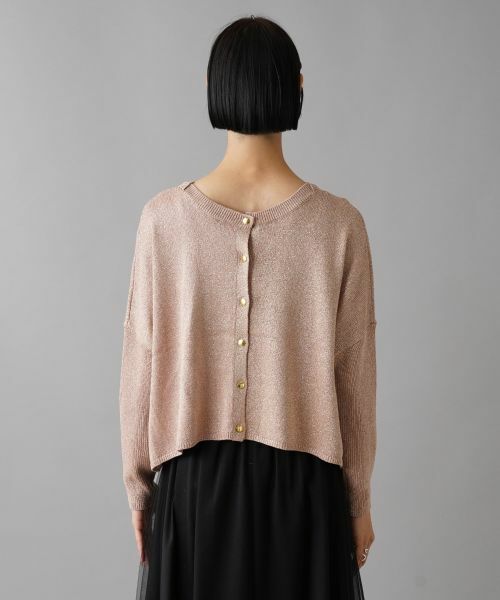 NEMIKA / ネミカ カーディガン・ボレロ | ラメニットトップス【NEMIKA】 | 詳細9