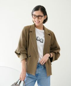 NEMIKA / ネミカ テーラードジャケット | 【セットアップ対応】チェック柄テーラードジャケット【NEMIKA】