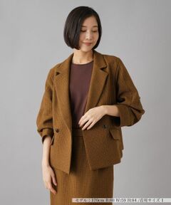 NEMIKA / ネミカ テーラードジャケット | 【セットアップ対応】チェック柄テーラードジャケット【NEMIKA】