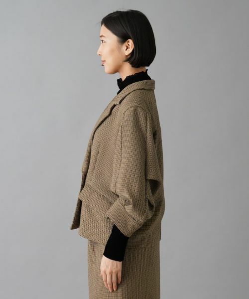 NEMIKA / ネミカ テーラードジャケット | 【セットアップ対応】チェック柄テーラードジャケット【NEMIKA】 | 詳細16