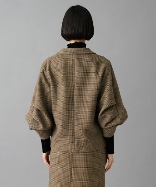 NEMIKA / ネミカ テーラードジャケット | 【セットアップ対応】チェック柄テーラードジャケット【NEMIKA】 | 詳細17