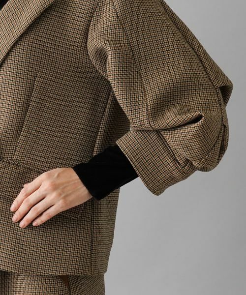 NEMIKA / ネミカ テーラードジャケット | 【セットアップ対応】チェック柄テーラードジャケット【NEMIKA】 | 詳細20