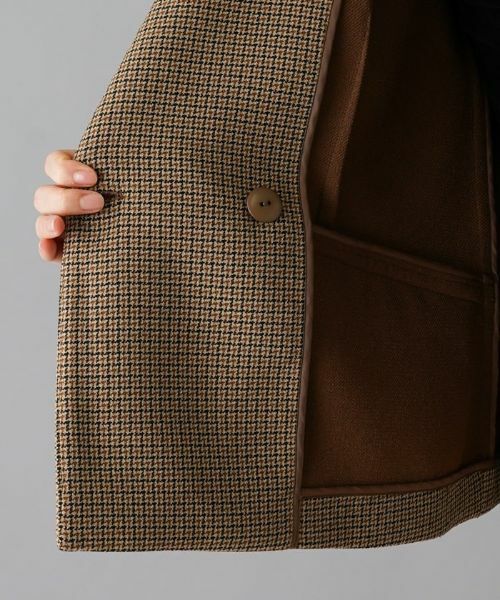 NEMIKA / ネミカ テーラードジャケット | 【セットアップ対応】チェック柄テーラードジャケット【NEMIKA】 | 詳細23