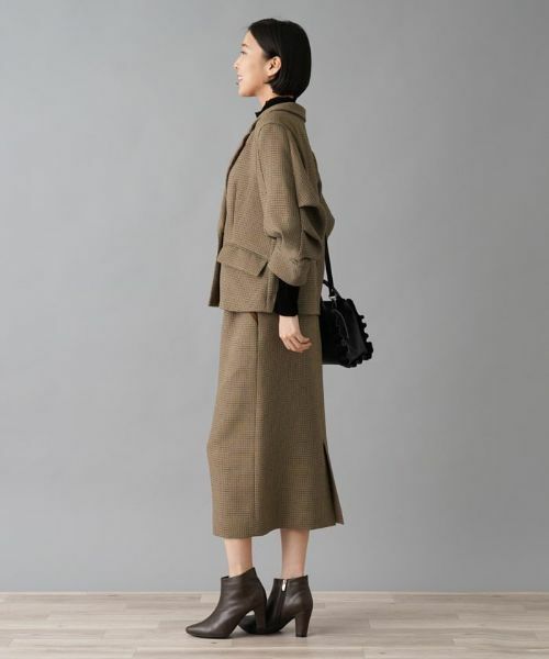 NEMIKA / ネミカ テーラードジャケット | 【セットアップ対応】チェック柄テーラードジャケット【NEMIKA】 | 詳細25