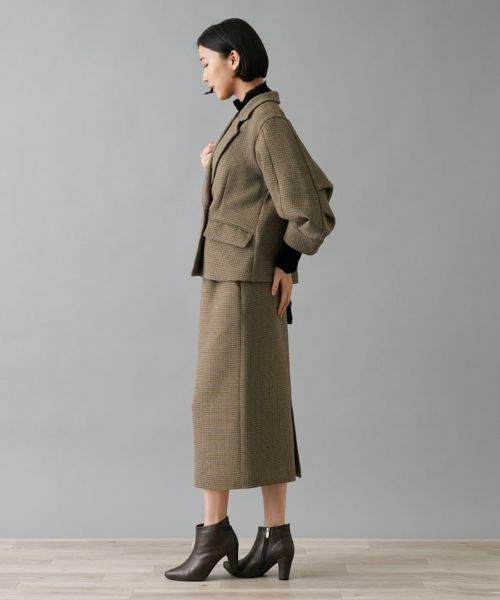 NEMIKA / ネミカ テーラードジャケット | 【セットアップ対応】チェック柄テーラードジャケット【NEMIKA】 | 詳細26