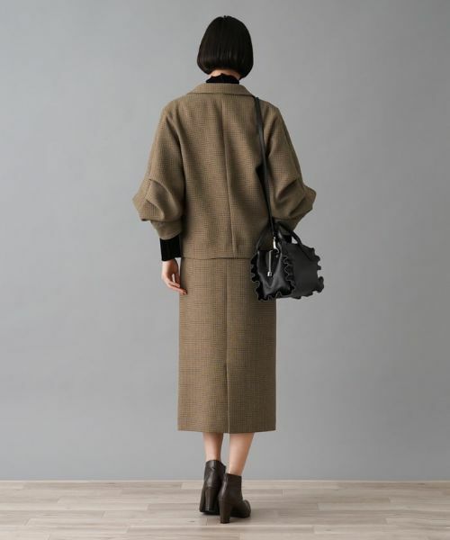 NEMIKA / ネミカ テーラードジャケット | 【セットアップ対応】チェック柄テーラードジャケット【NEMIKA】 | 詳細28