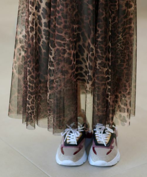 NEMIKA / ネミカ ミニ・ひざ丈スカート | レオパード柄ロングスカート | 詳細10