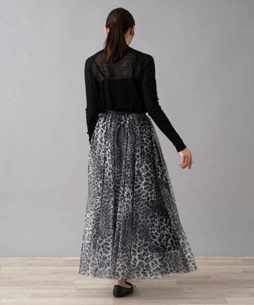 NEMIKA / ネミカ ミニ・ひざ丈スカート | レオパード柄ロングスカート | 詳細14