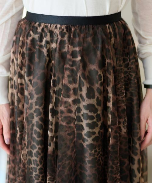 NEMIKA / ネミカ ミニ・ひざ丈スカート | レオパード柄ロングスカート | 詳細9