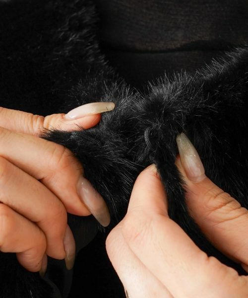 NEMIKA / ネミカ その他小物 | ノーカラーショートジャケット【NEMIKA】 | 詳細8