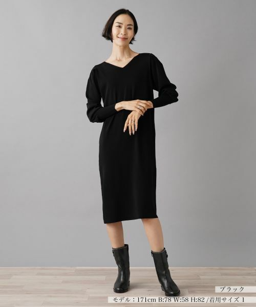 NEMIKA / ネミカ ドレス | ミディ丈ニットワンピース | 詳細6