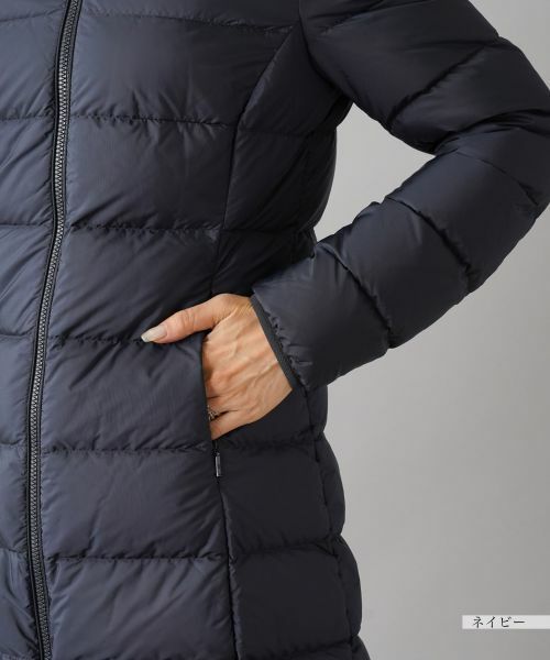 MONCLER GIE ロングダウンジャケット ネイビー ナイトブルー Gieロングダウンジャケット : ロングダウン