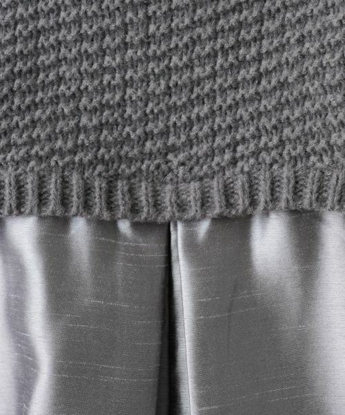 NEMIKA / ネミカ ニット・セーター | バック切替アラン編みニット【torrazzo donna】 | 詳細8