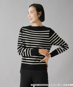 NEMIKA / ネミカ ニット・セーター | ボーダーニットプルオーバー【Liriito】