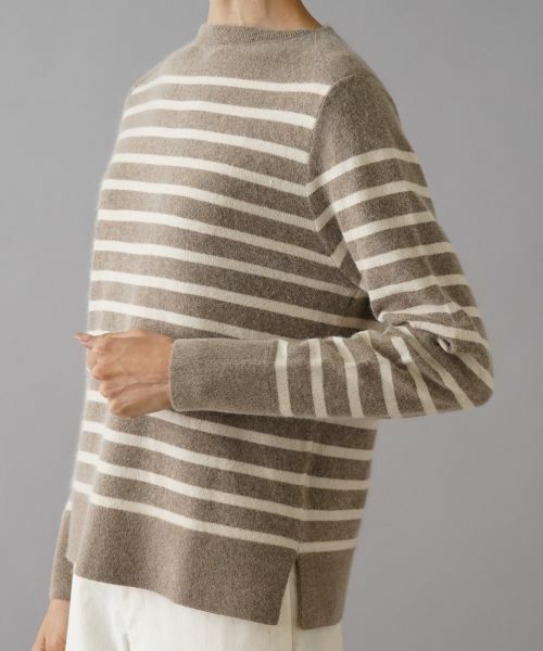 NEMIKA / ネミカ ニット・セーター | ボーダーニットプルオーバー【Liriito】 | 詳細13
