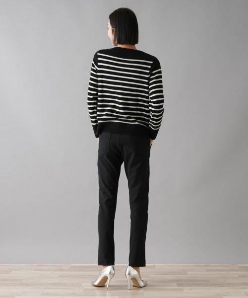 NEMIKA / ネミカ ニット・セーター | ボーダーニットプルオーバー【Liriito】 | 詳細3