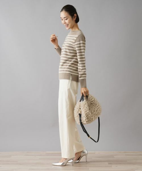 NEMIKA / ネミカ ニット・セーター | ボーダーニットプルオーバー【Liriito】 | 詳細6