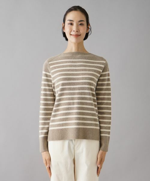 NEMIKA / ネミカ ニット・セーター | ボーダーニットプルオーバー【Liriito】 | 詳細8