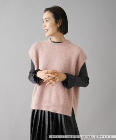 NEMIKA / ネミカ テーラードジャケット | サイドスリットニットベスト【Liriito】