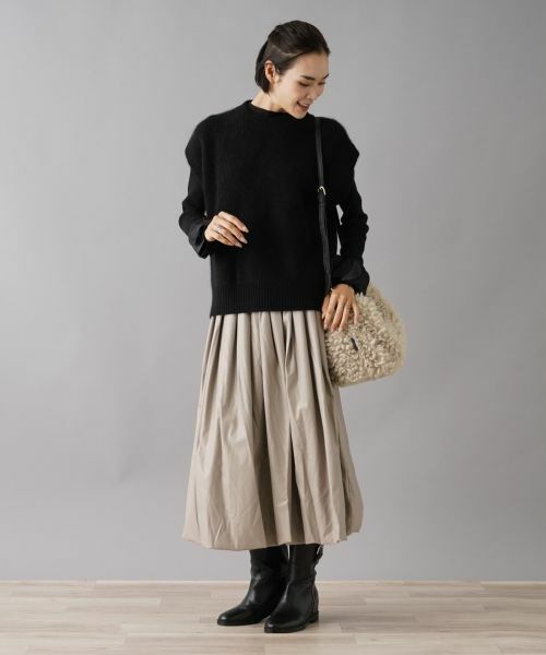 NEMIKA / ネミカ テーラードジャケット | サイドスリットニットベスト【Liriito】 | 詳細4