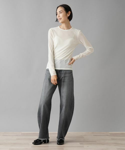 NEMIKA / ネミカ カットソー | 長袖シアートップス【NEMIKA】 | 詳細1