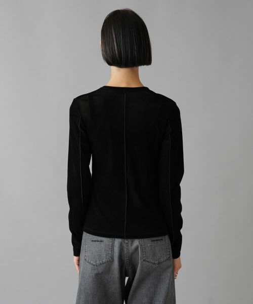 NEMIKA / ネミカ カットソー | 長袖シアートップス【NEMIKA】 | 詳細10