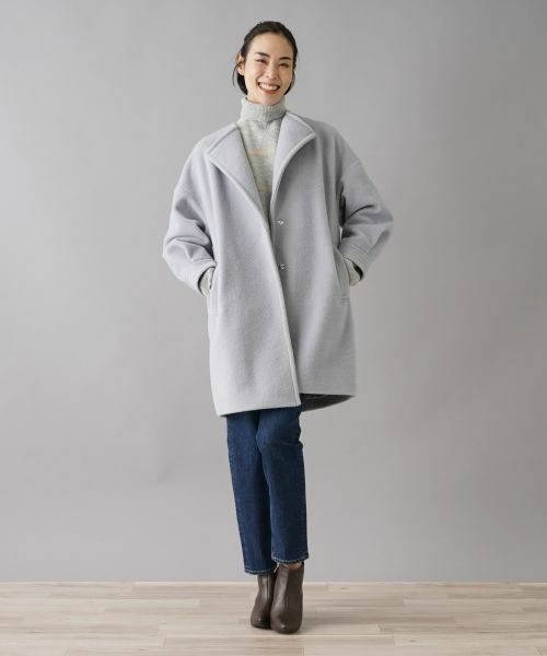 NEMIKA / ネミカ その他アウター | ドロップショルダールーズコート【NEMIKA】 | 詳細1