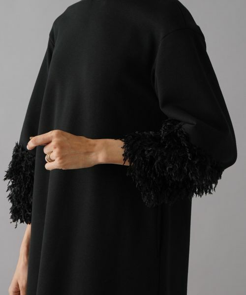 NEMIKA / ネミカ ドレス | フェザー調スリーブワンピース【NEMIKA】 | 詳細13