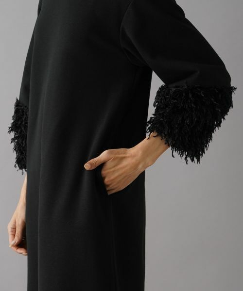 NEMIKA / ネミカ ドレス | フェザー調スリーブワンピース【NEMIKA】 | 詳細15