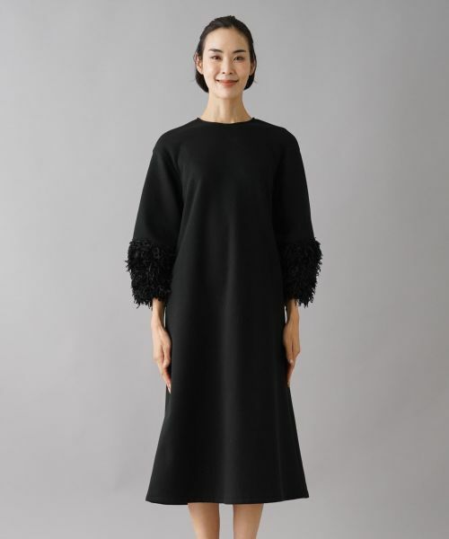 NEMIKA / ネミカ ドレス | フェザー調スリーブワンピース【NEMIKA】 | 詳細8