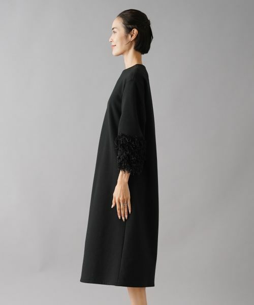 NEMIKA / ネミカ ドレス | フェザー調スリーブワンピース【NEMIKA】 | 詳細9