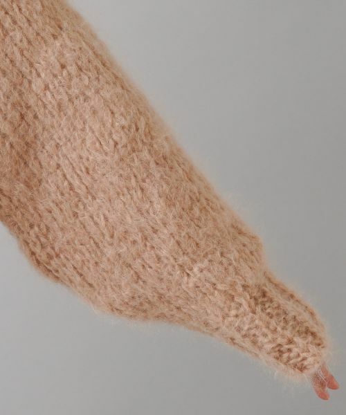 NEMIKA / ネミカ カーディガン・ボレロ | バックロゴニットカーディガン【LES TRICOTS D'O】 | 詳細10