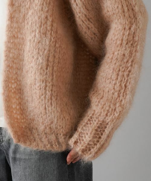 NEMIKA / ネミカ カーディガン・ボレロ | バックロゴニットカーディガン【LES TRICOTS D'O】 | 詳細11