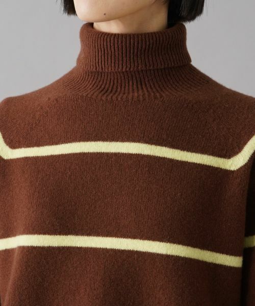 NEMIKA / ネミカ ニット・セーター | ボーダータートルネックニット【NEMIKA】 | 詳細11