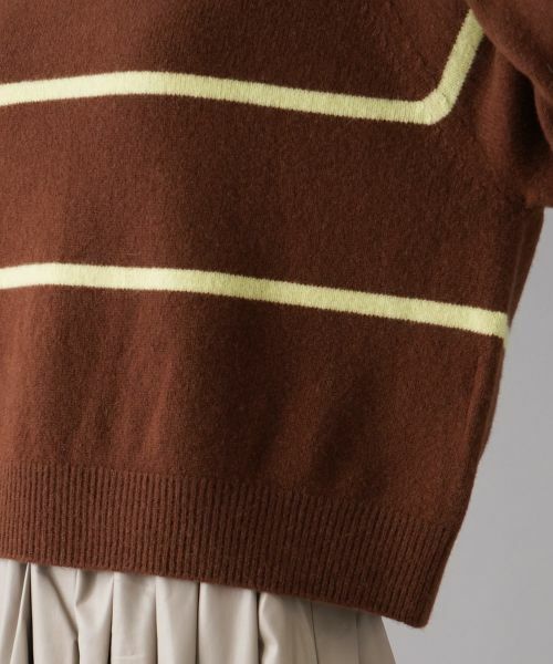 NEMIKA / ネミカ ニット・セーター | ボーダータートルネックニット【NEMIKA】 | 詳細14