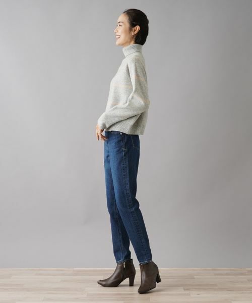 NEMIKA / ネミカ ニット・セーター | ボーダータートルネックニット【NEMIKA】 | 詳細2