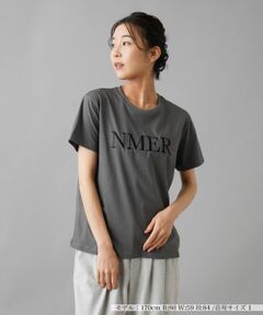 NEMIKA / ネミカ Tシャツ | ロゴ刺繍クルーネックTシャツ【NEMIKA】
