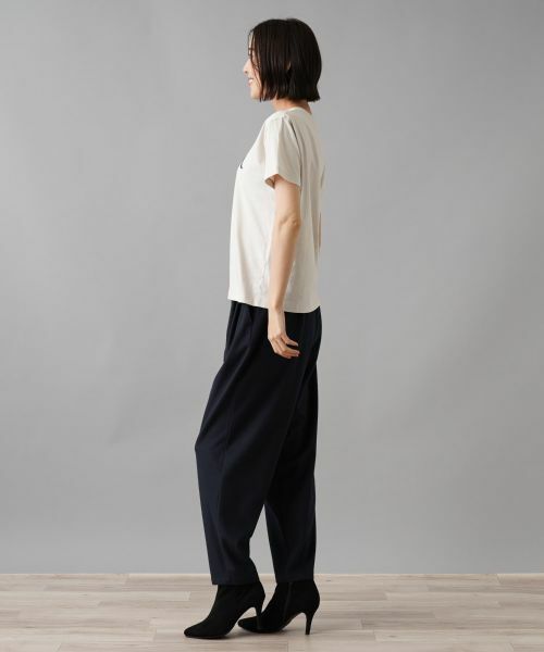 NEMIKA / ネミカ Tシャツ | ロゴ刺繍クルーネックTシャツ【NEMIKA】 | 詳細19