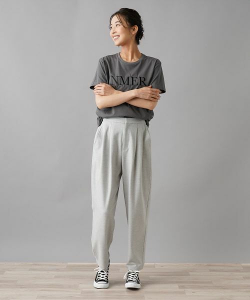 NEMIKA / ネミカ Tシャツ | ロゴ刺繍クルーネックTシャツ【NEMIKA】 | 詳細4