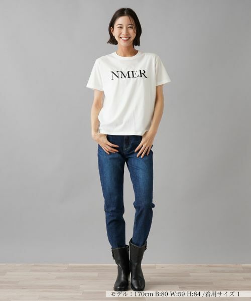 NEMIKA / ネミカ Tシャツ | ロゴ刺繍クルーネックTシャツ【NEMIKA】 | 詳細7