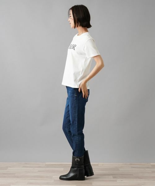 NEMIKA / ネミカ Tシャツ | ロゴ刺繍クルーネックTシャツ【NEMIKA】 | 詳細8