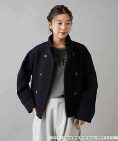 NEMIKA / ネミカ その他アウター | スタンドカラーショートコート【NEMIKA】