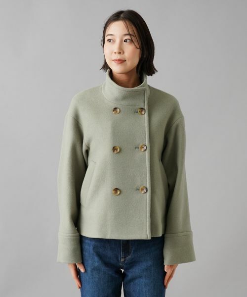 NEMIKA / ネミカ その他アウター | スタンドカラーショートコート【NEMIKA】 | 詳細10