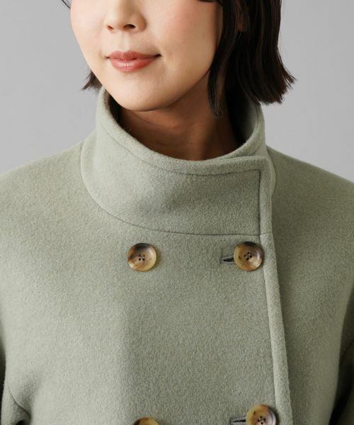 NEMIKA / ネミカ その他アウター | スタンドカラーショートコート【NEMIKA】 | 詳細13