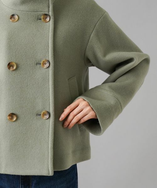 NEMIKA / ネミカ その他アウター | スタンドカラーショートコート【NEMIKA】 | 詳細15