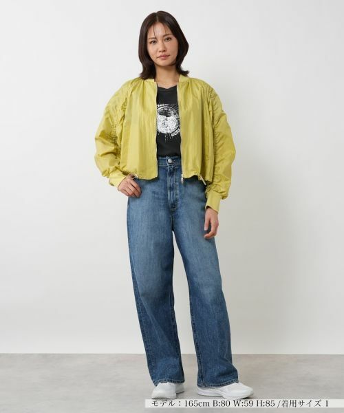 NEMIKA / ネミカ その他アウター | ギャザースリーブブルゾン【NEMIKA】 | 詳細1