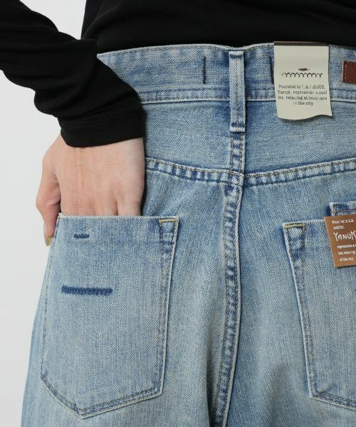NEMIKA / ネミカ デニムパンツ | ボーイズストレートデニムパンツ【YANUK】 | 詳細9