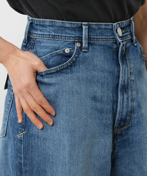 NEMIKA / ネミカ デニムパンツ | ルーズストレートデニムパンツ【YANUK】 | 詳細8