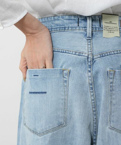 NEMIKA / ネミカ デニムパンツ | ルーズストレートデニムパンツ【YANUK】 | 詳細9