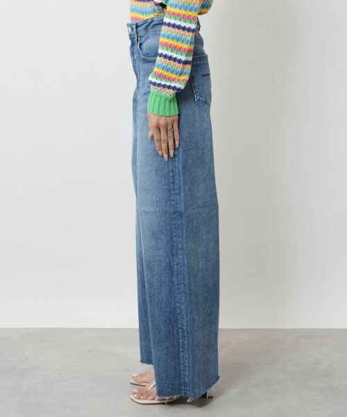 NEMIKA / ネミカ デニムパンツ | ワイドフレアデニムパンツ【YANUK】 | 詳細5